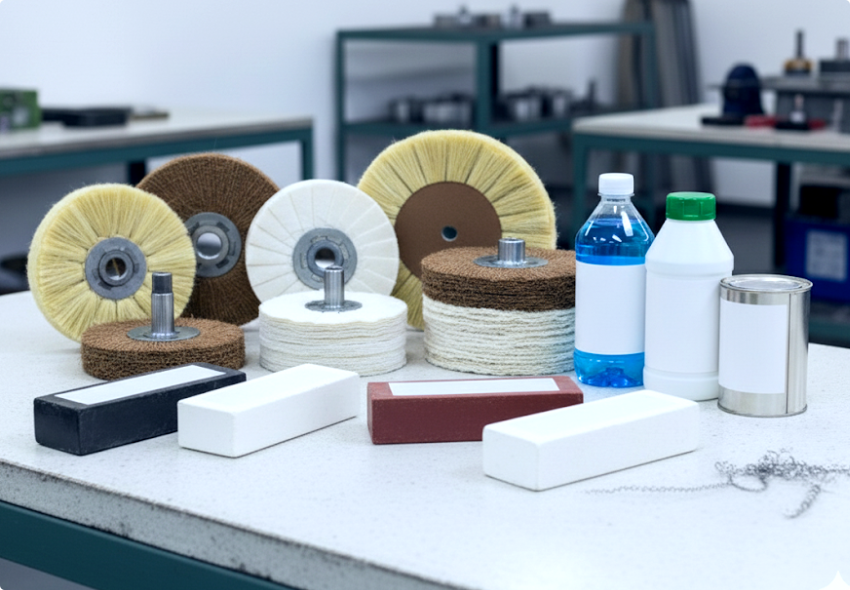 Produtos Auxiliares Massa Disco Rodas e Escovas de Sisal Big Cromo